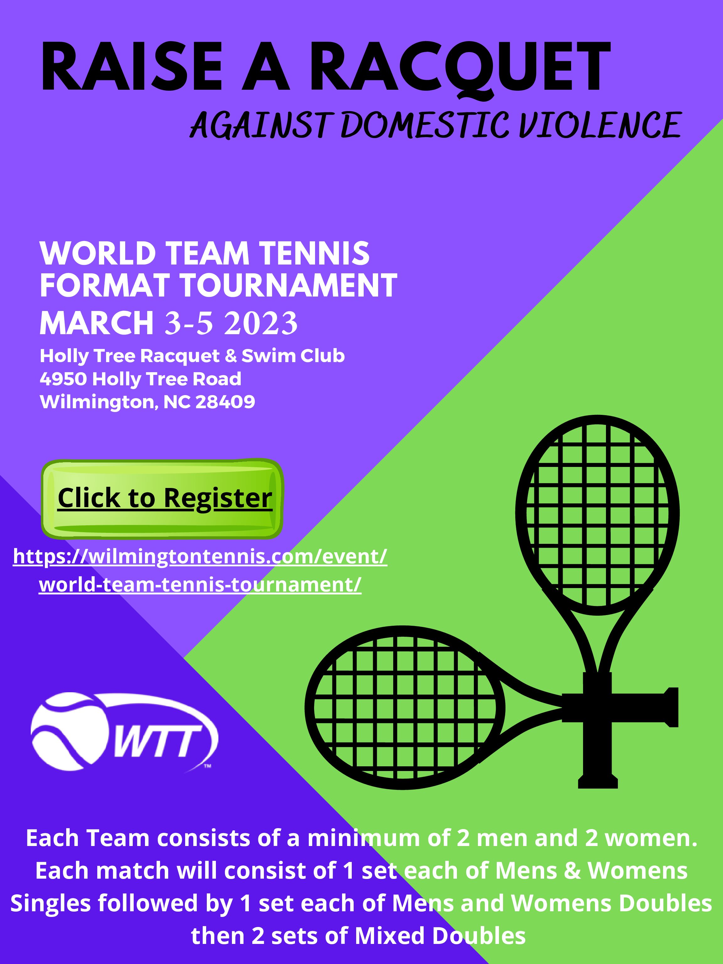 Raise A Racquet Against Domestic Violence
